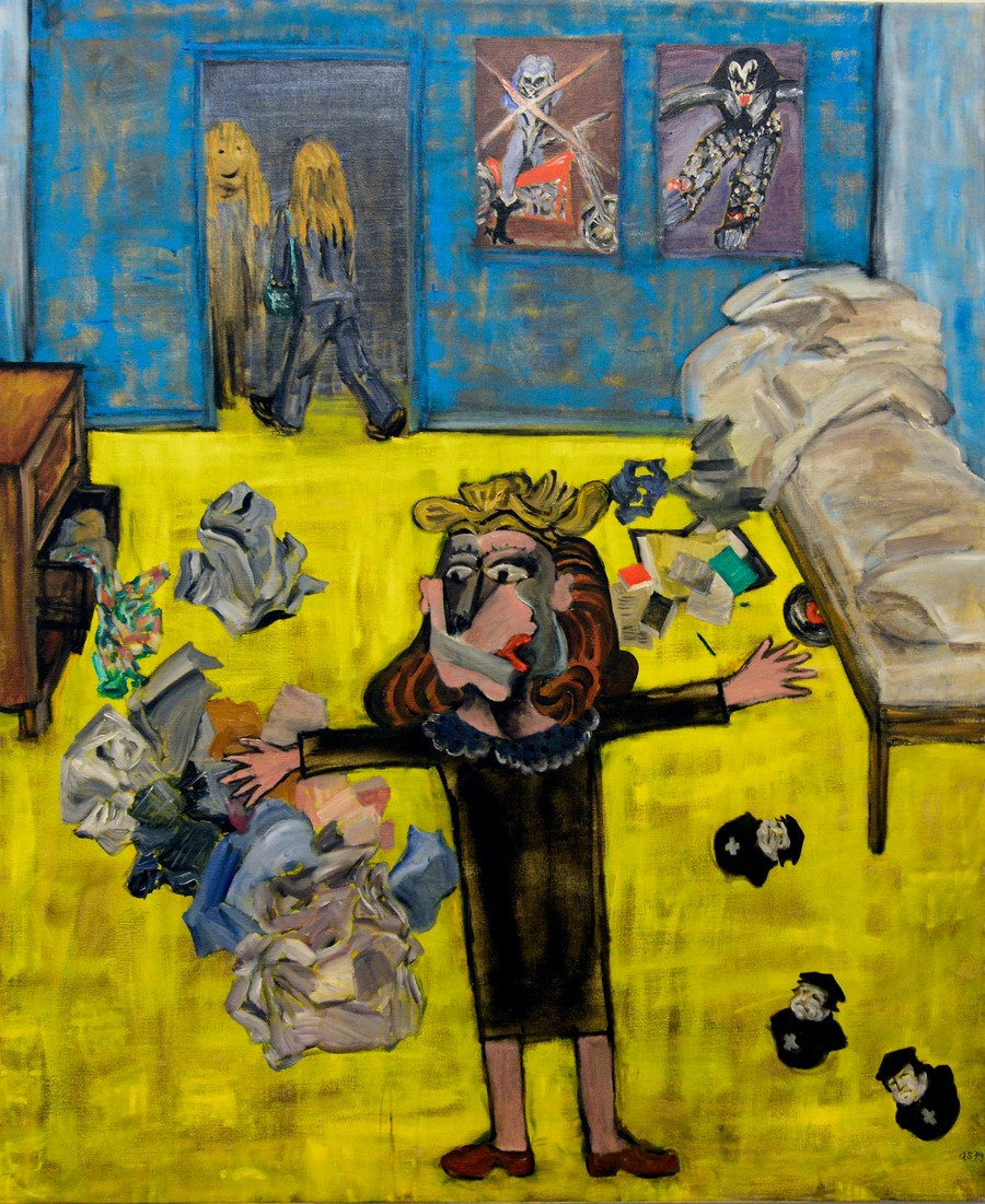 Målning Anna Sjödahl.