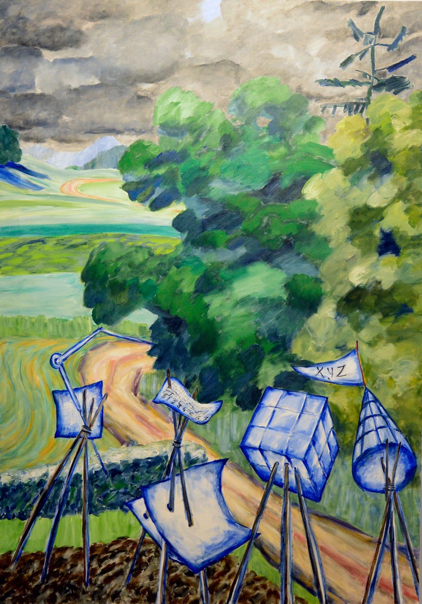 Målning Anna Sjödahl.